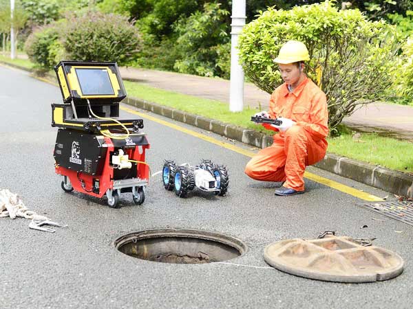 东至管道机器人检测